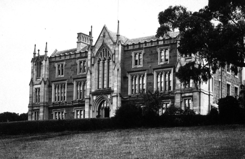 The university's first site in Queens Domain