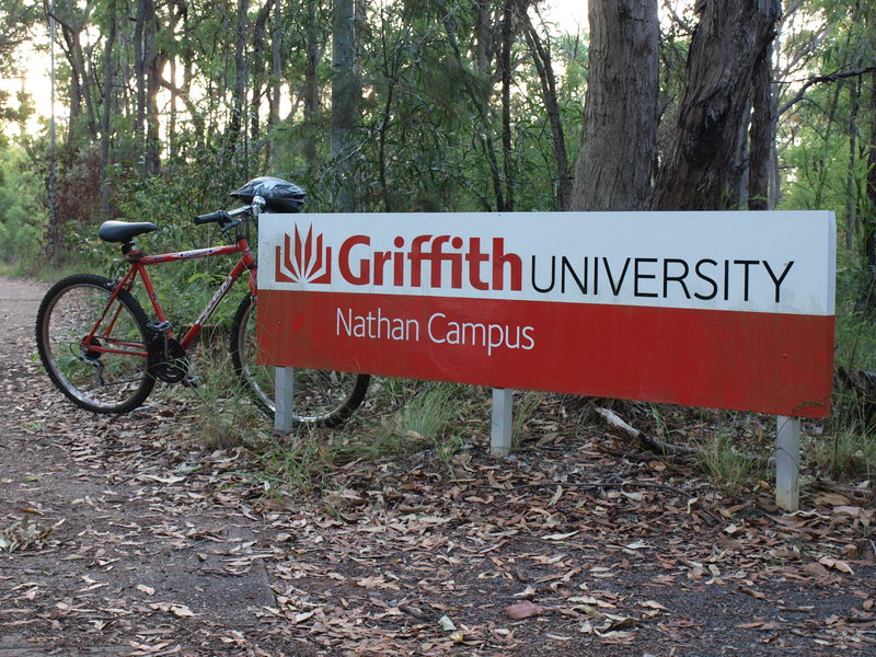 Griffith University (Nathan Campus) from Stadium Path