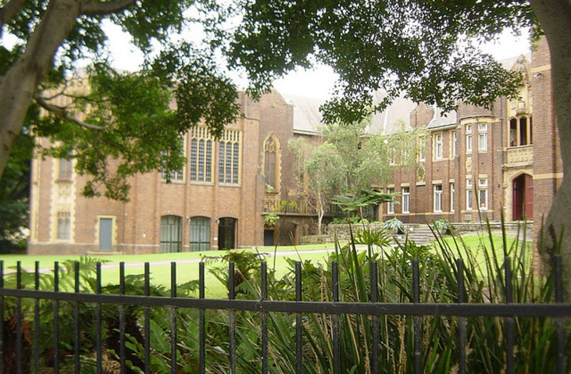 Wesley College building, University of Sydney