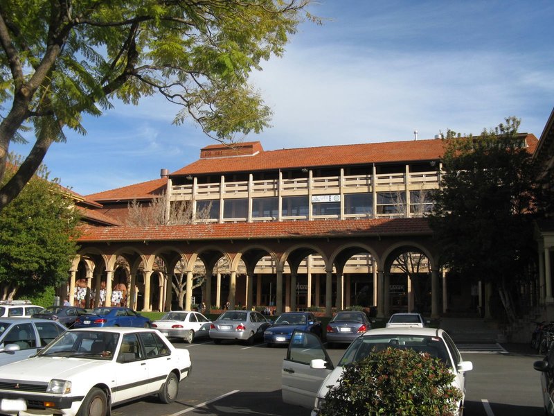 The Cloisters and the Student Union Building