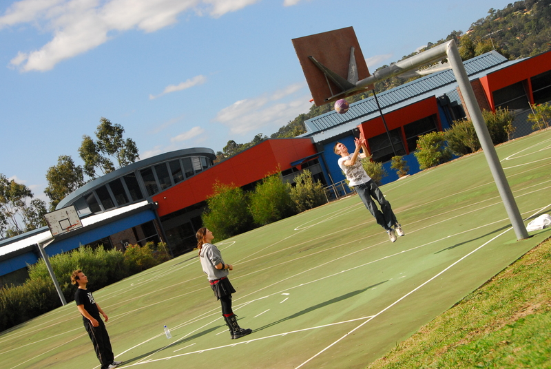 Sporting facilities on the Lilydale campus
